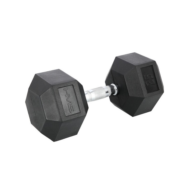 Haltère de musculation à l'unité de 25 kg robuste