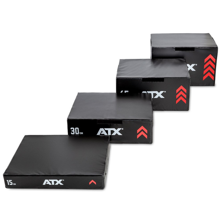 Ensemble de 4 Plyobox ATX en mousse empilables 15 à 60 cm