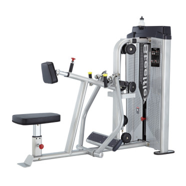 Row machine pectoraux