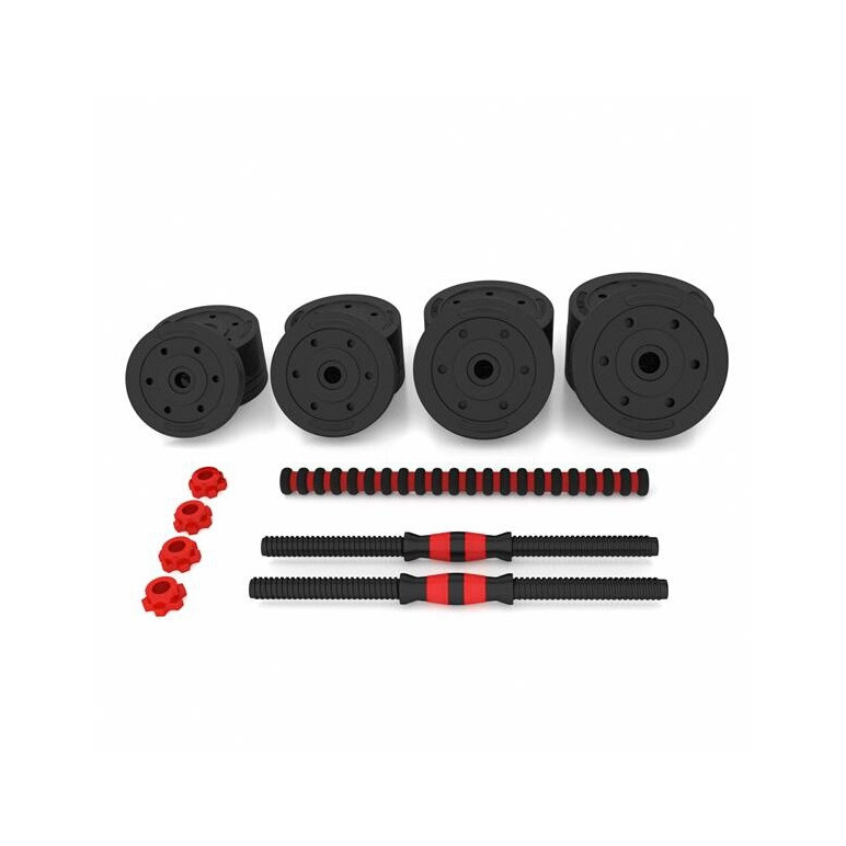 Kit de training à la barre et haltères