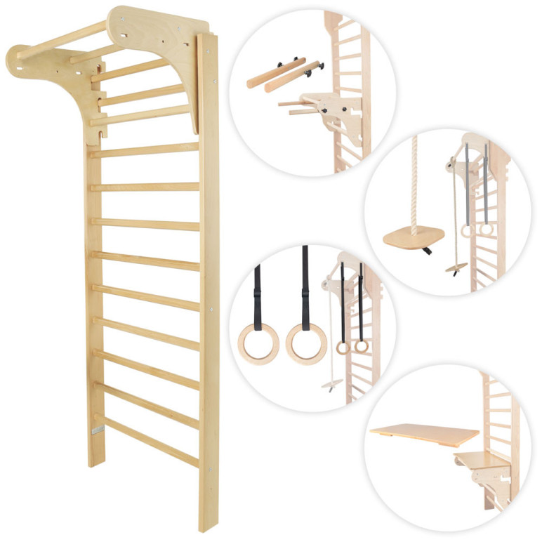 Espaliers d'intérieur en bois avec accessoires