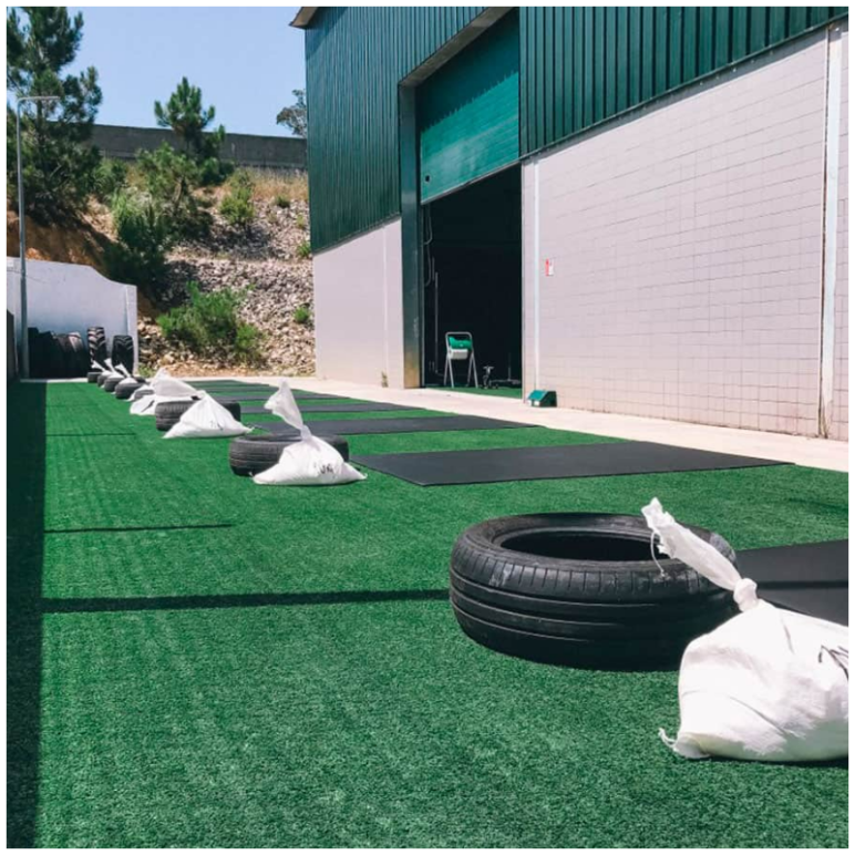 Rouleau de sol sportif de musculation