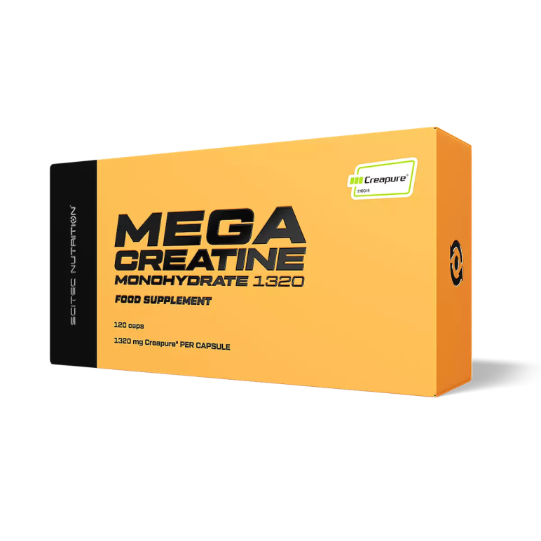 Mega pack de gélules de créatine monohydrate 1320 mg