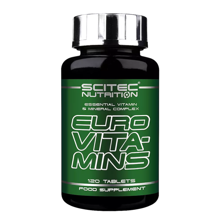 Euro vita-mins en comprimés - Pot de 120 comprimés de complément alimentaire