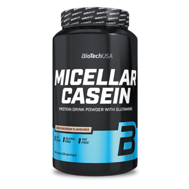 Pot de micellar casein en poudre à libération lente pour la musculation