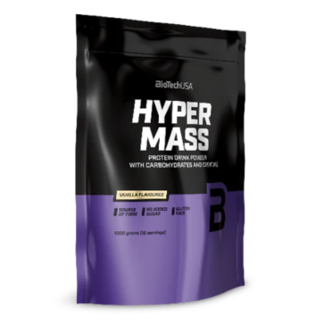 Gainer hyper mass avec glucides, protéines et créatine à haute teneur en fibres alimentaires
