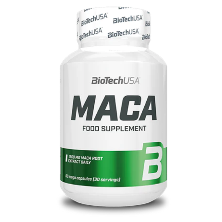 Méga gélules à l'extrait de racine de maca Biotech USA