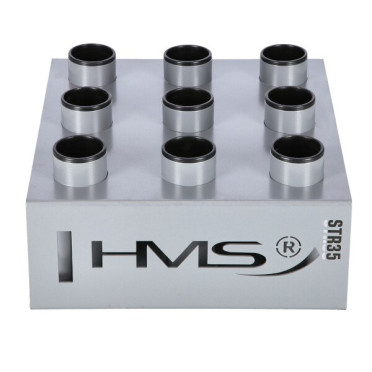 rack de stockage au sol pour barres de musculation olympiques au diamètre de 50mm