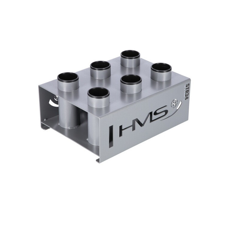 Arbre de rangement pour barres de musculation olympiques - 6 espaces de travail