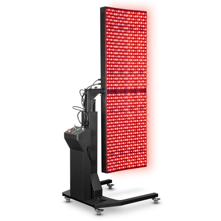 Panneau de light therapy professionnel à led rouge 1000 diodes - Energie et performances musculaires