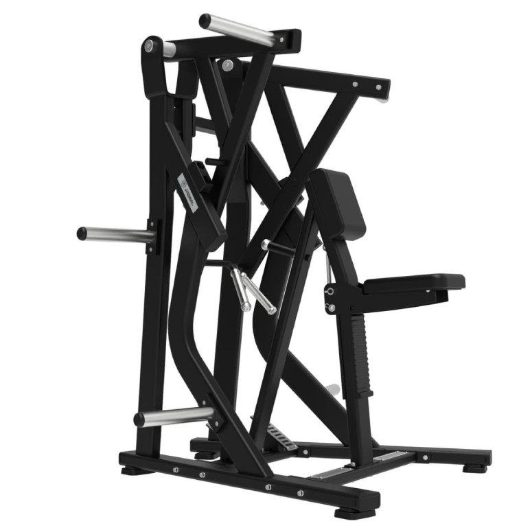 Strength plate loaded machine - Rameur bas professionnel pour l'entraînement du dos