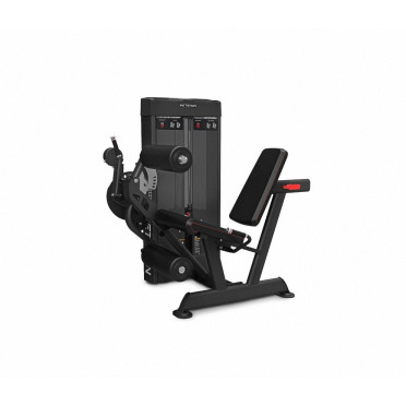 Dual leg extension curl machine à charge guidée jusqu'à 130 kg