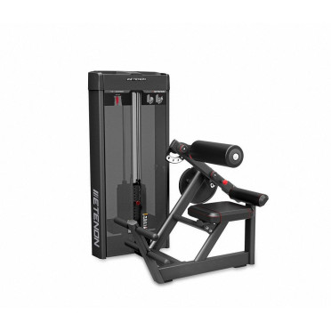 Back extension machine professionnelle charge guidée pour l'entraînement des lombaires