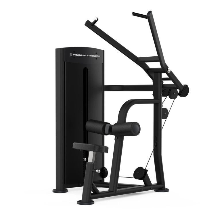 Lat pull down machine à charge guidée