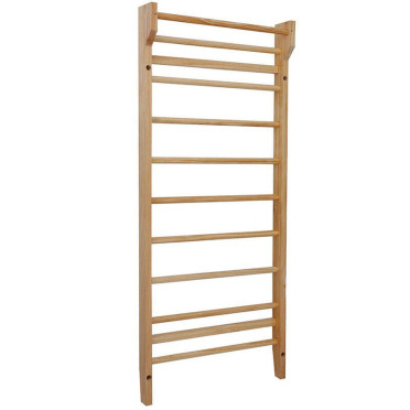 Espalier en bois 195 x 80 x 14cm pour abdominaux - étirements et gymnastique - Capacité de charge 100 kg