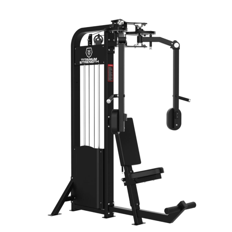 Pec deck machine pro à charge guidée pour les pectoraux