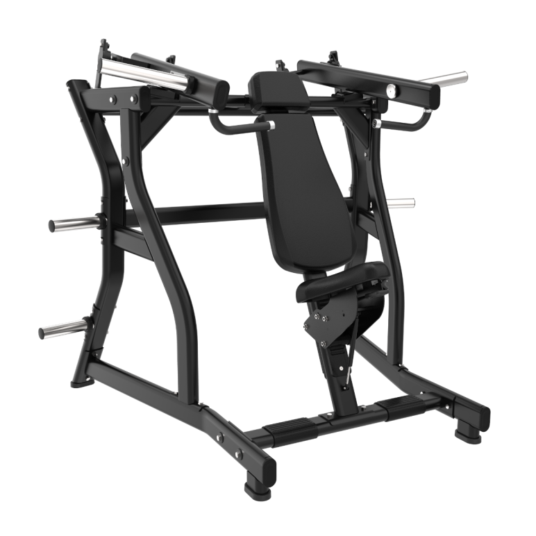 Plate loaded shoulder press convergente iso-latérale