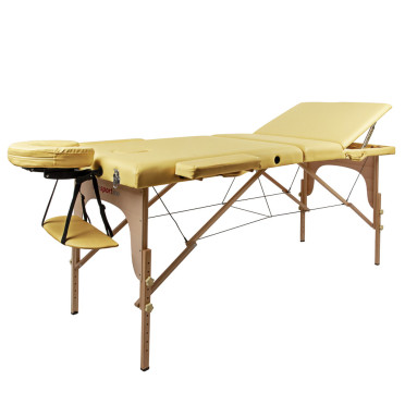 Table de massage pour la détente post-entraînement de musculation
