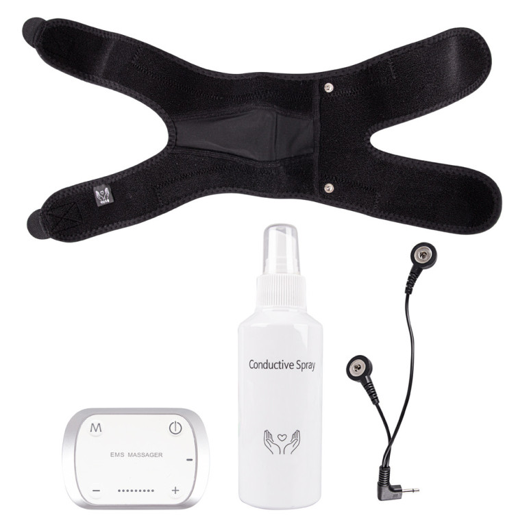 Genouillère avec masseur électrique pour les douleurs aux genoux