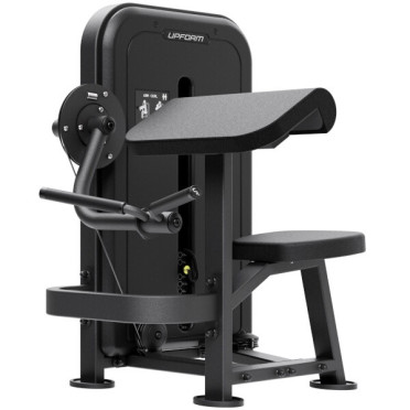 Biceps curls machine à charge guidée