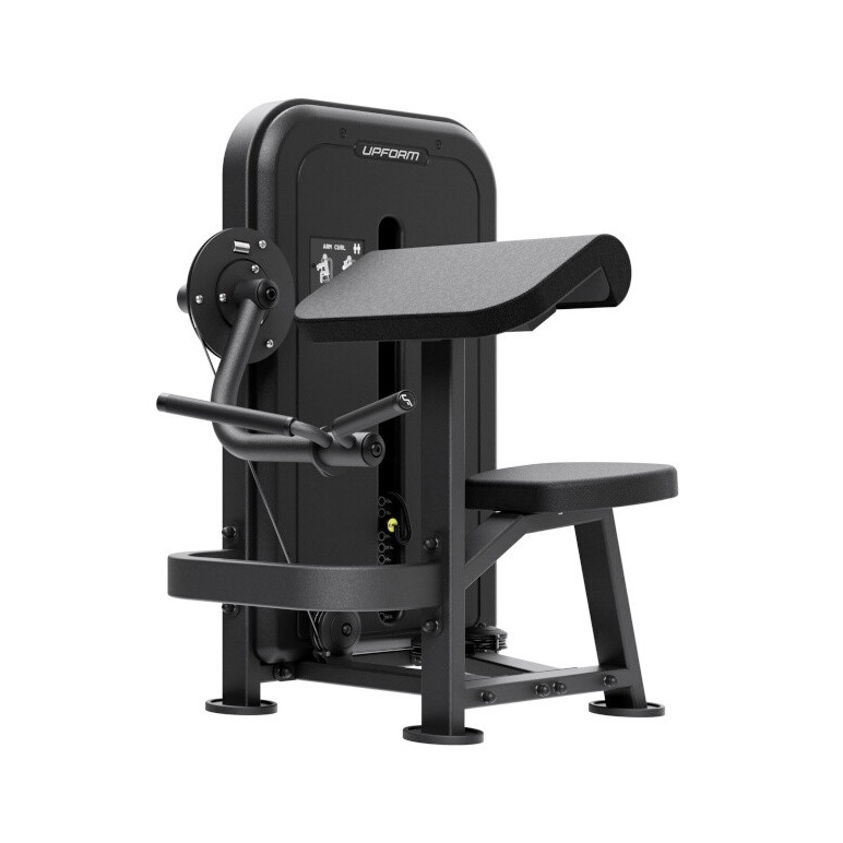 Biceps curls machine à charge guidée