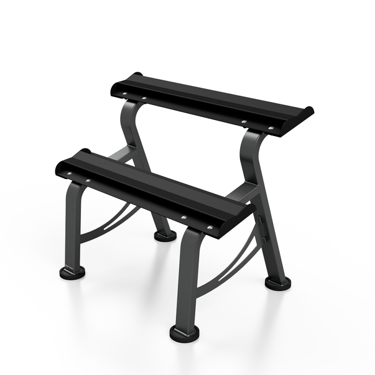 Rack professionnel d'haltères 5 à 17,5 kg pour salles professionnelles