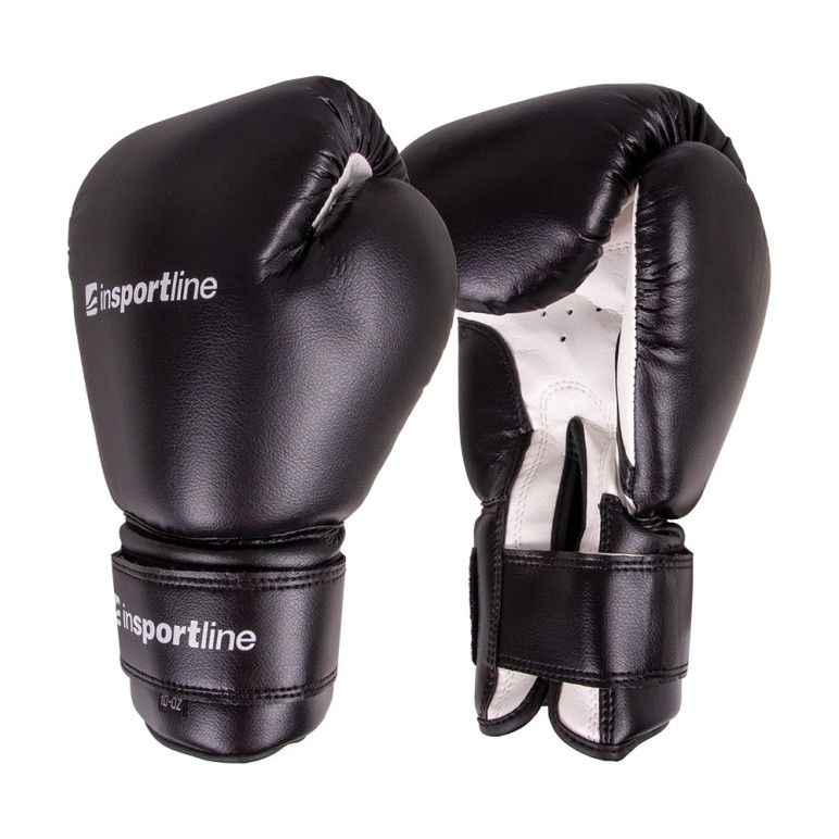 Gants de boxe noirs