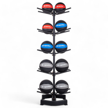 Support de rangement vertical pour médecine et wall ball