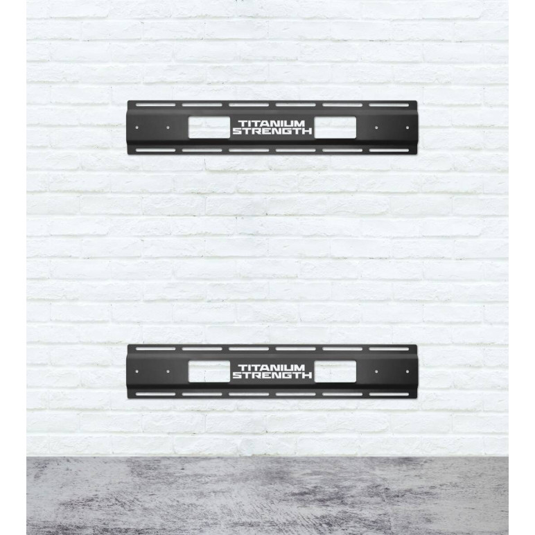 rails fixation pour half rack mural