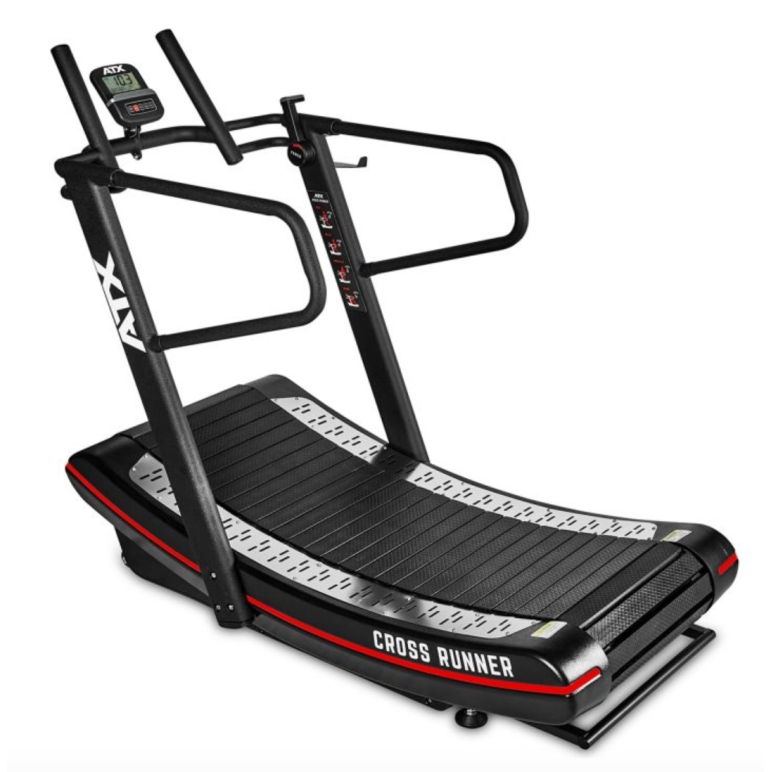 Tapis de course incurvé avec résistance réglable