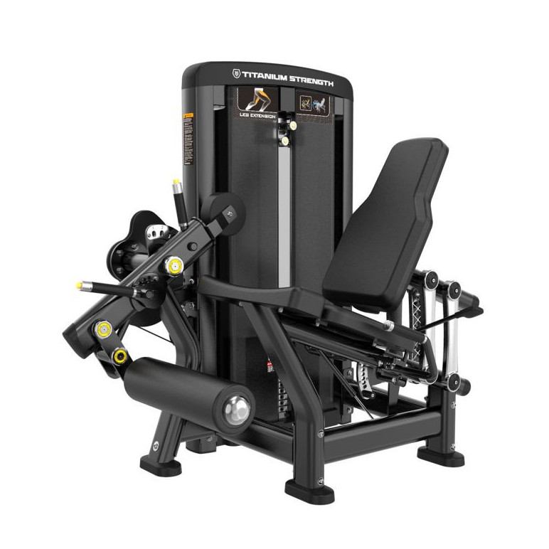 Leg extension machine pro à charge guidée
