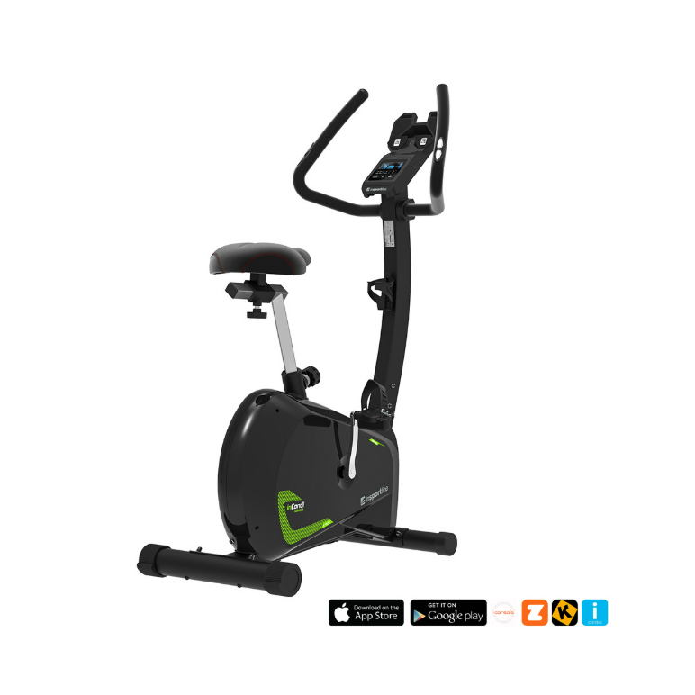 Vélo d'appartement pour session de cardio en salle de fitness. - vue 1