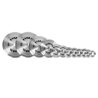 Disques de poids en acier chromé dur 50mm