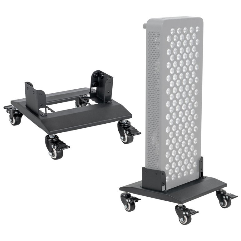 Support avec roulettes à 360 ° pour panneaux de luminothérapie