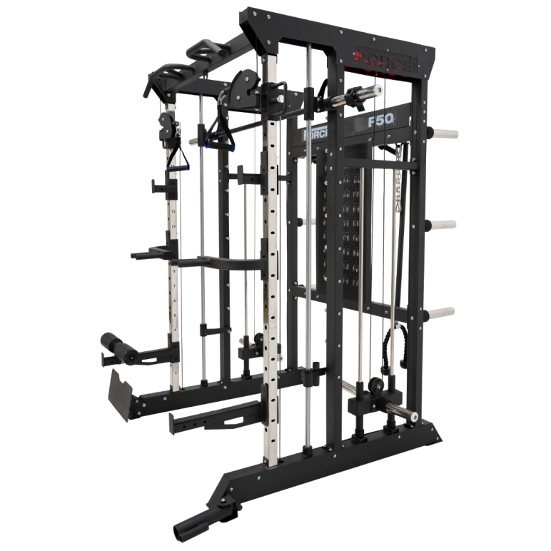 Functional trainer multi-équipé avec accessoires multiples - Musculation Force USA F50 V2
