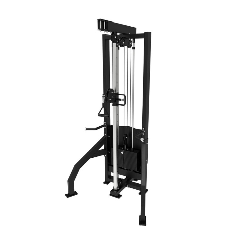 Station à poulie haute et basse avec colonne de poids 100 kg - Utilisation Professionnelle - Titanium Strength Elite Series