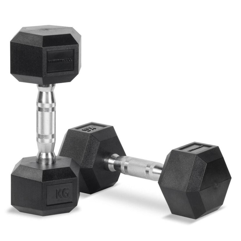 Haltères hexagonaux Titanium Strength