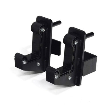 Paire de crochets en J -  J-hooks Force USA pour série MYRACK à capacité de charge 1200 kg