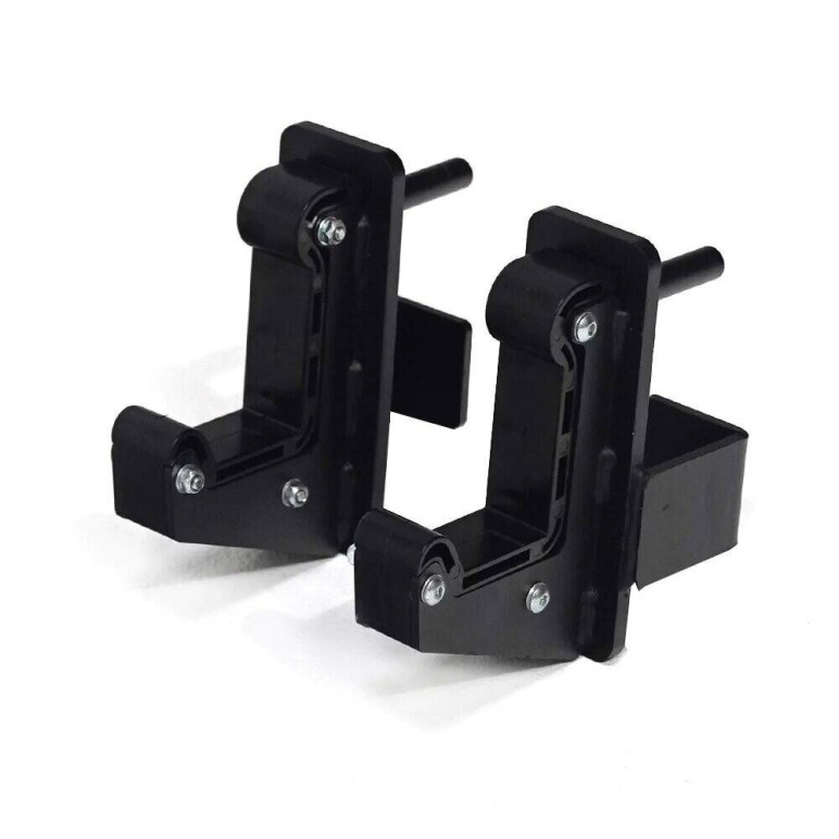 Paire de crochets en J -  J-hooks Force USA pour série MYRACK à capacité de charge 1200 kg