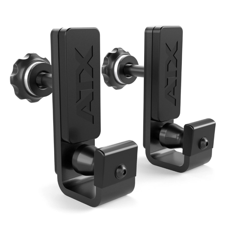 Crochets en J universels pour racks et power cage ATX série 600 et 700 capacité de charge 400 kg