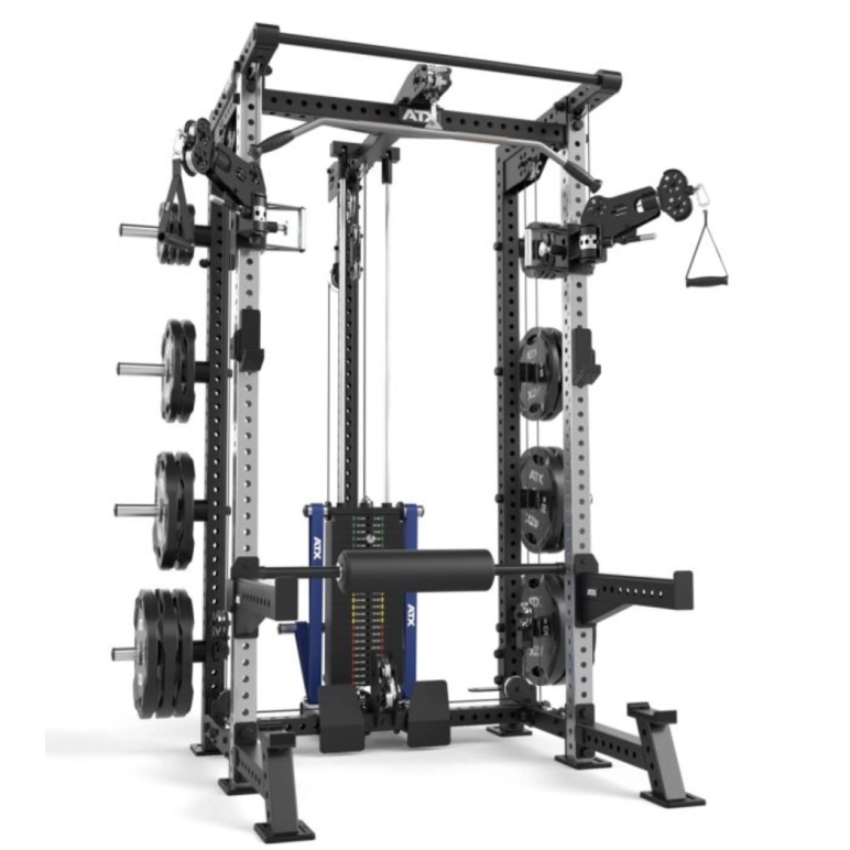 Half rack combo pull station hardcore