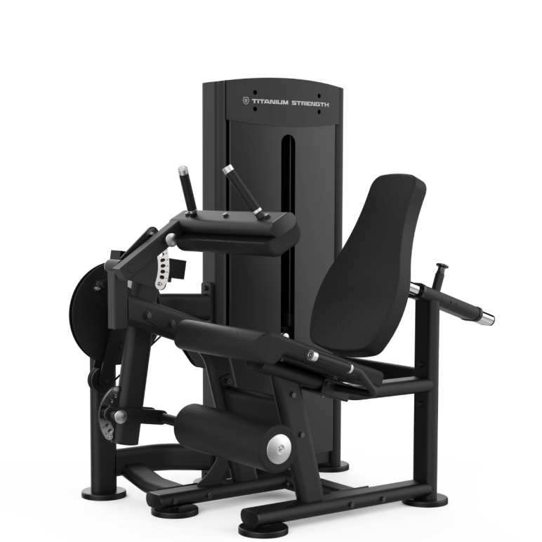 Selectorized dual leg curl leg extension machine pro