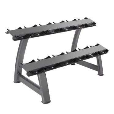 RACK D'HALTÈRES AVEC SUPPORTS (6 paires)