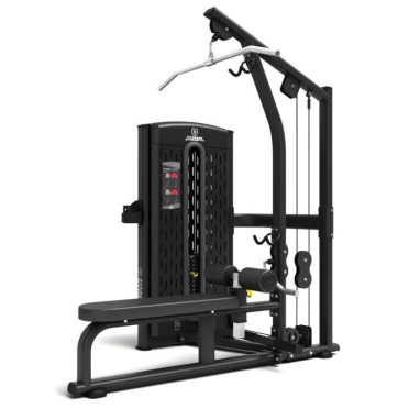 Station à poulie haute et basse à charge guidée