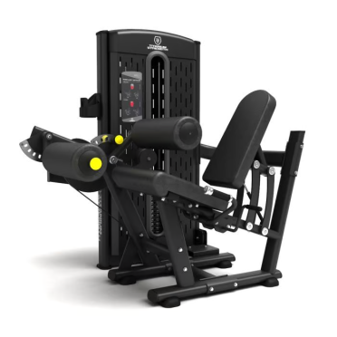Station leg curl combo leg extension à charge guidée
