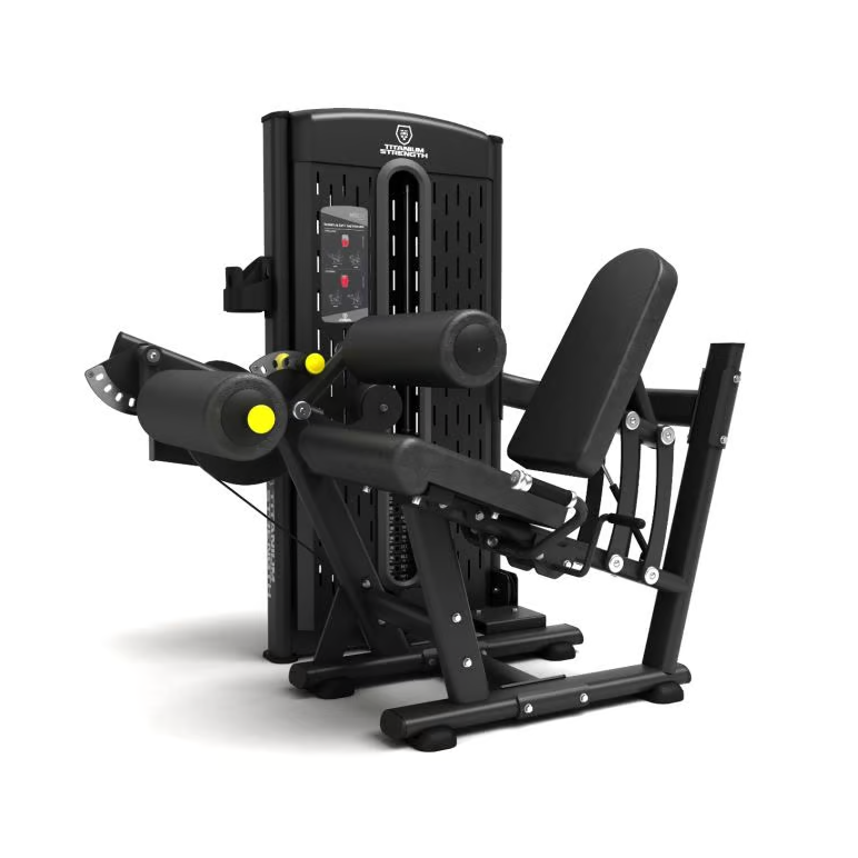 Station leg curl combo leg extension à charge guidée