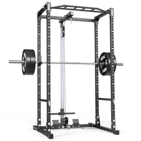 Power rack à squat ATX avec poulie haute et basse à charge libre - vue 2