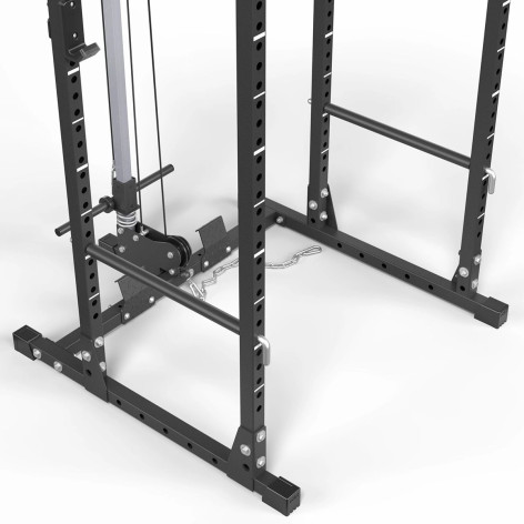Power rack à squat ATX avec poulie haute et basse à charge libre - vue 6
