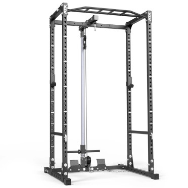 Power rack à squat ATX avec poulie haute et basse à charge libre