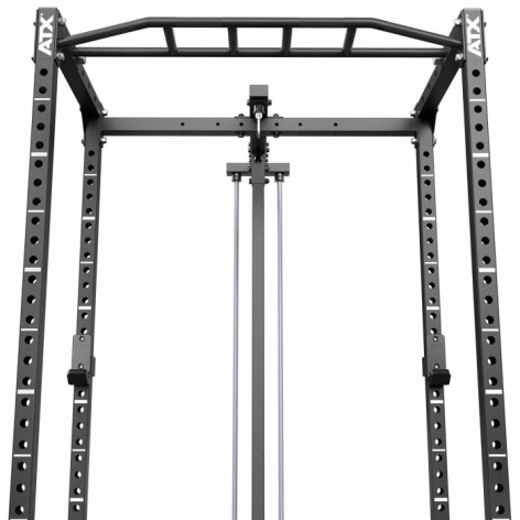 Power rack ATX avec poulie haute et basse à charge sélective 100 kg - vue 6